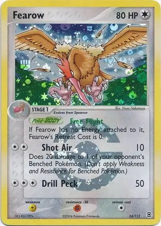 FireRed & LeafGreen Fearow #24/112 reverse holo